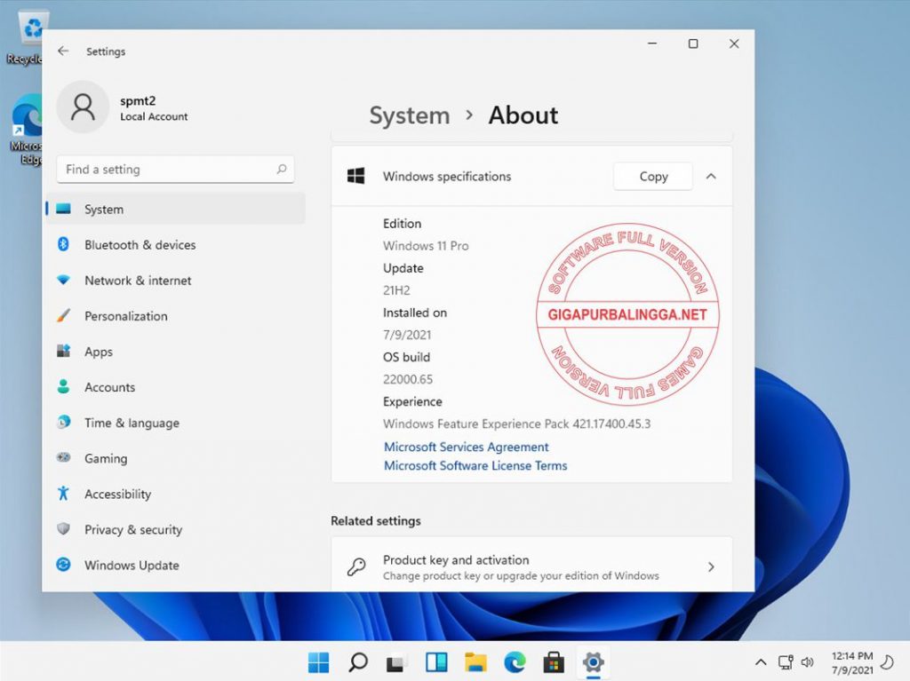 Download Windows 11 Pro Non TPM