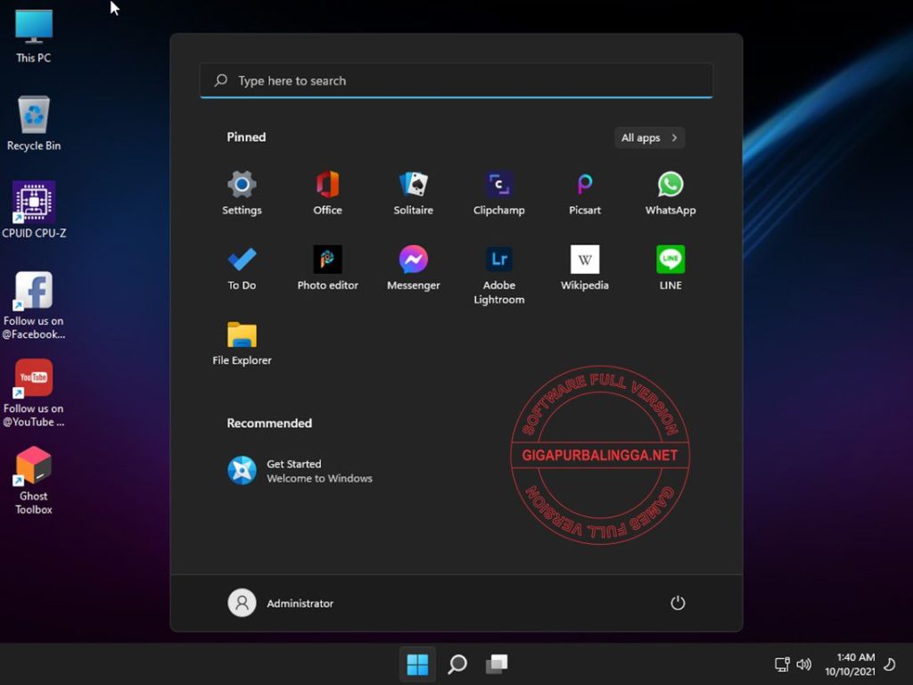 Download Windows 11 Pro SuperLite RTM