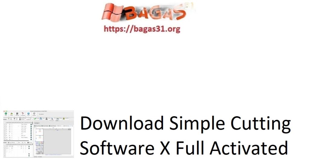 Download Simple Cutting Software X Full Activated