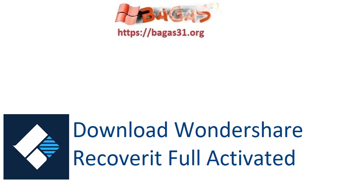 Download Wondershare Recoverit Full Activated