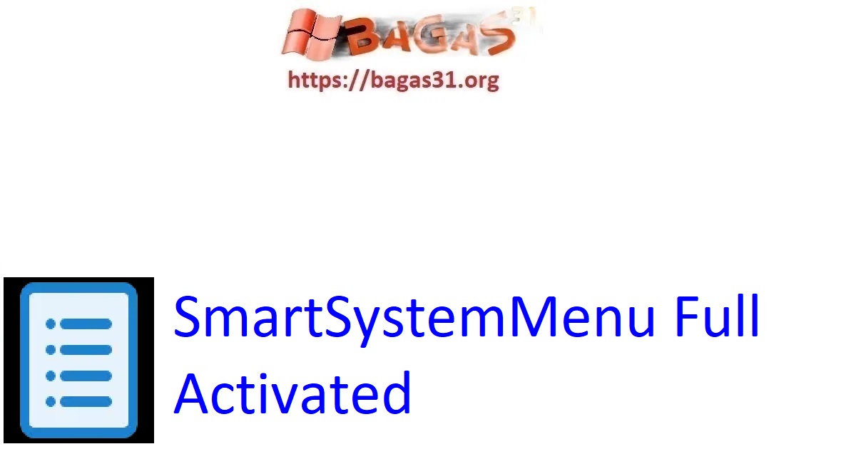 Download SmartSystemMenu Full Activated