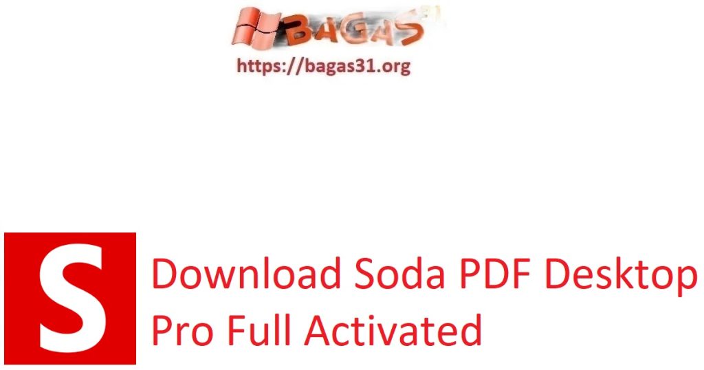Download Soda PDF Desktop Pro Full Activated