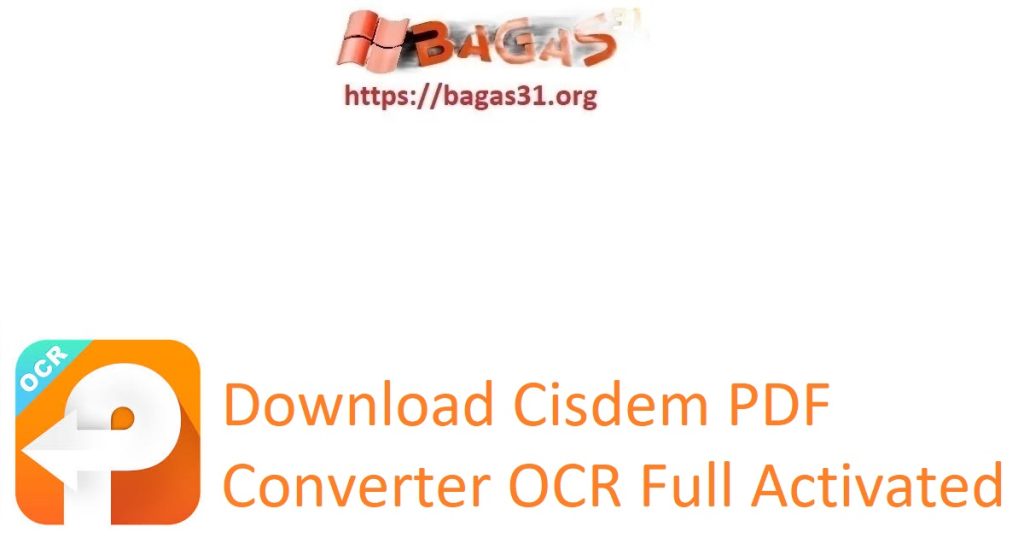 Download Cisdem PDF Converter OCR Full Activated