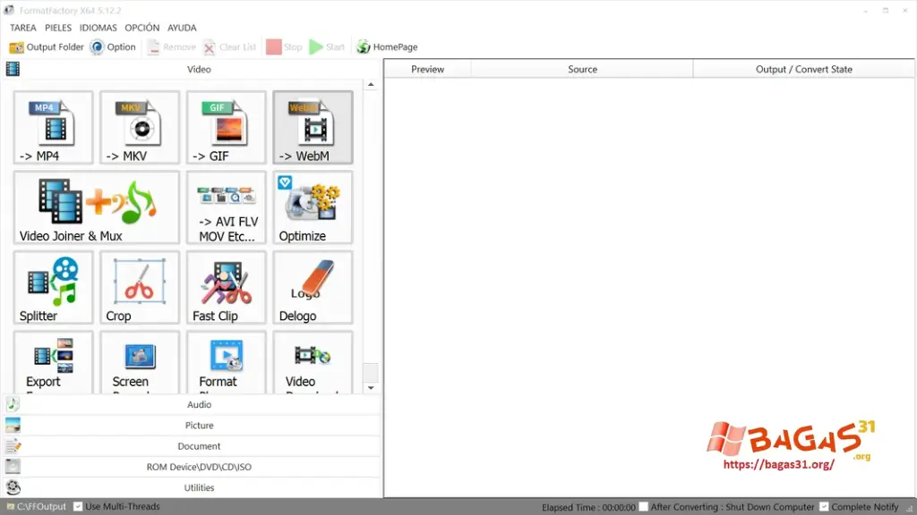 Download-Format-Factory-64-Bits-Gratis-Bagas31 Format Factory 64 Bits Gratis Full Version Download (2026)